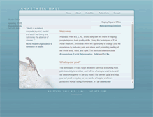 Tablet Screenshot of anastasiahall.com